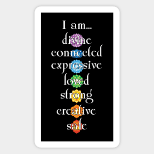 I am chakra design Magnet